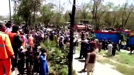 Afganistan'dan kaos görüntüleri