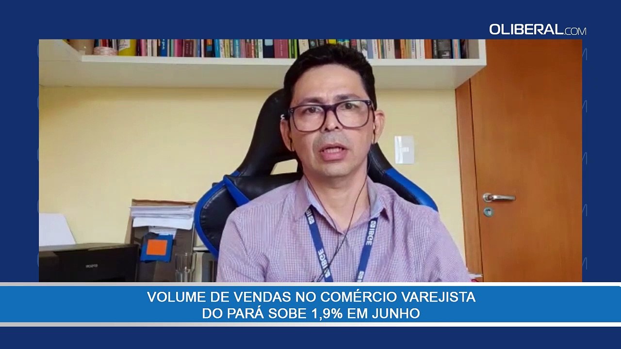 Volume de vendas no comércio varejista do Pará sobe 1,9% em junho
