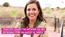 Katie Thurston Displays Blake Moynes’ Censored ‘Bachelorette’ Painting, Reveals Its NSFW Content