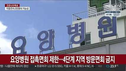 요양병원 접촉면회 제한…4단계 지역 방문면회 금지