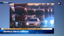 Continúa el paro de camioneros