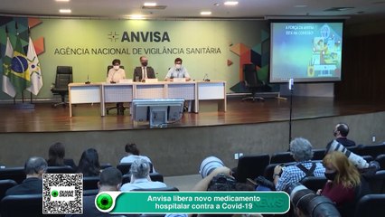 Anvisa libera novo medicamento hospitalar contra a Covid-19