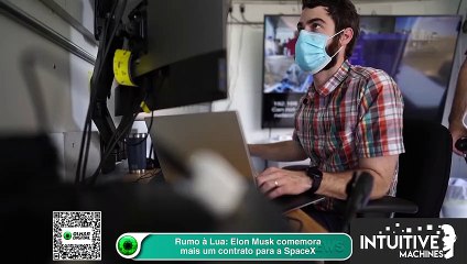 Rumo à Lua Elon Musk comemora mais um contrato para a SpaceX