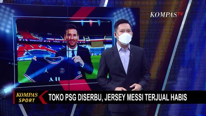Dalam Waktu 20 Menit, Jersey Lionel Messi Habis Terjual!
