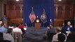 LIVE - New York's Lieutenant Governor Kathy Hochul holds first media briefing since Cuomo's resign...