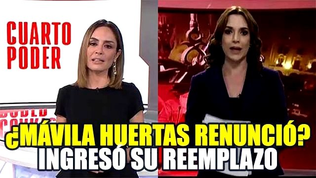 MELISSA PESCHIERA REEMPLAZO A MÁVILA HUERTAS EN CUARTO PODER Y EXPLICA POR QUÉ ESTÁ AUSENTE