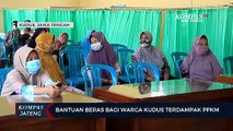 Bantuan Beras Bagi Warga Kudus Terdampak PPKM