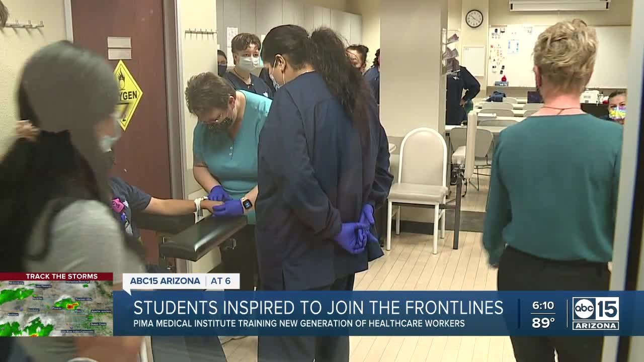 Valley students inspired to join the frontlines