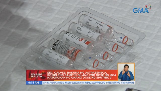 Sec. Galvez: Bakuna ng AstraZeneca, posibleng gamitin bilang 2nd dose ng mga naturukan ng unang dose ng Sputnik V | UB