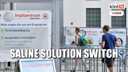 Suspected saline switch sparks vaccine stir in Germany