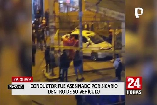 Los Olivos: peatón fue atropellado por chofer que perdió control y murió tras recibir balazo