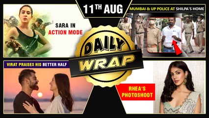 Kangana's Sedition Case Update, Sara's Look In Mission Frontline, Virat Praises Anushka |Top 10 News