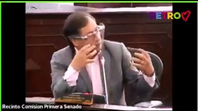 Gustavo Petro Denuncia - Los contratistas de mercenarios son los contratistas del software del escrutinio de la registraduría - Comisión I Senado 2021
