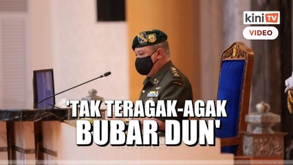 Video herunterladen: Sultan Johor beri amaran bubar DUN jika ada usaha jatuh kerajaan