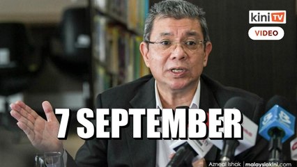 Undi percaya PM dijadualkan pada 7 September - Saifuddin
