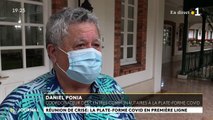 Réunion de crise : la plate-forme Covid en première ligne.