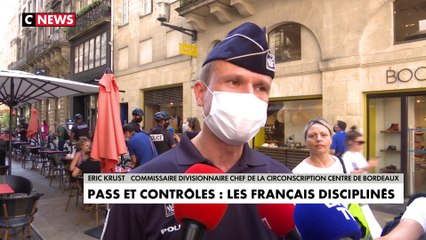 Les Français disciplinés lors du contrôle du pass sanitaire