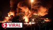 Port Klang plastic recycling factory razed in night fire