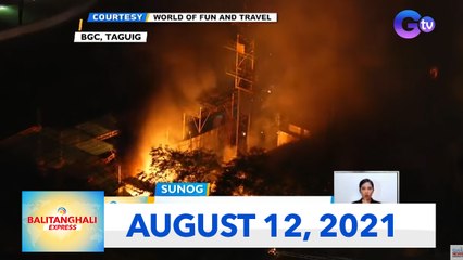 Balitanghali Express: August 12, 2021 [HD]