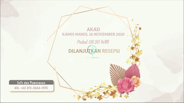 TERBARU!!! +62 852-2765-5050 | Video Undangan Walimatul Ursy