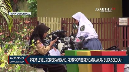 PPKM Level 3 Diperpanjang, Pemprov Gorontalo Berencana Akan Buka Sekolah