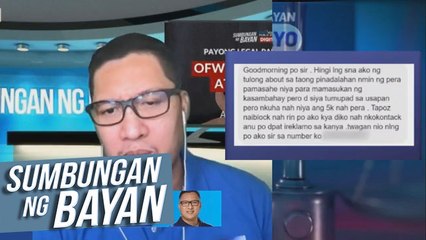 Sumbungan Ng Bayan: KASAMBAHAY, ITINAKBO RAW ANG 5K NG KANYANG AMO?!