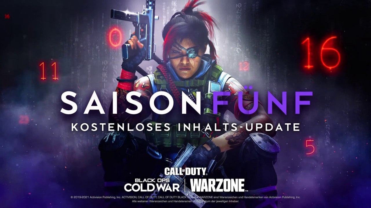 Saison 5 Battle-Pass Trailer | Call of Duty: Black Ops Cold War & Warzone (DE)