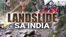 Landslide sa India | GMA News Feed