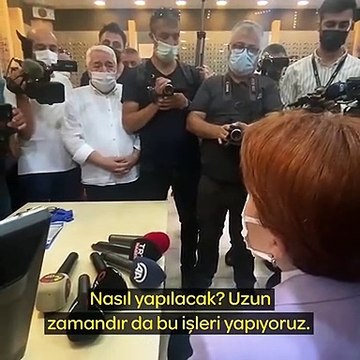 Akşener'den göçmenlere dert yanan yurttaşa bu yanıtı verdi