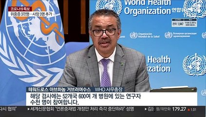 코로나에도 통할까…WHO "다른 질병 약물 3개 검사"