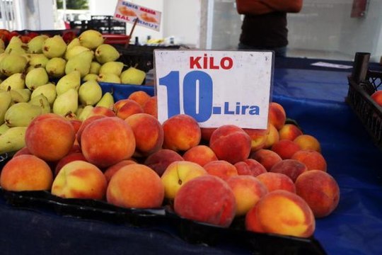 BAHÇEDE KİLOSU 5 LİRA OLAN ŞEFTALİ VE NEKTARİN MARKETTE 18 LİRA