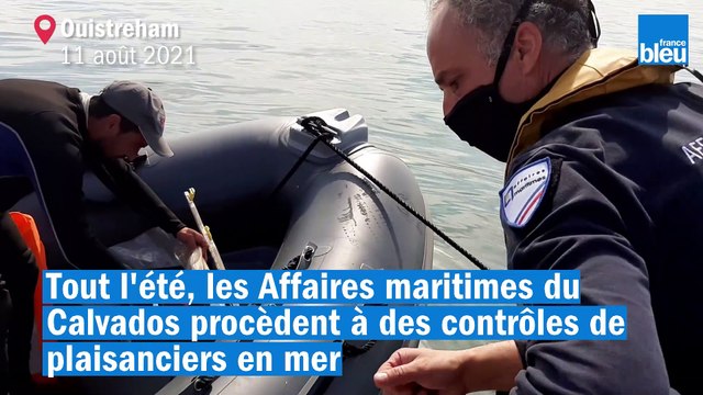 Des contrôles en mer pour les plaisanciers du Calvados