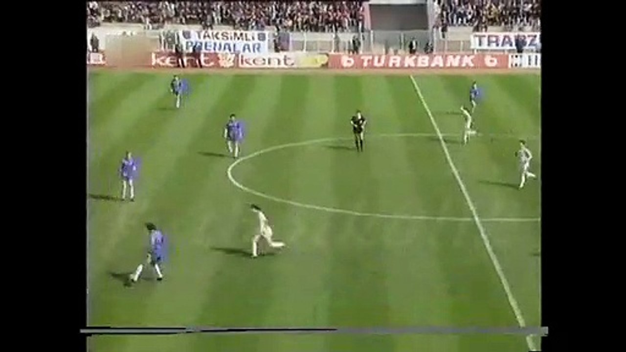 Trabzonspor 4-0 Ankaragücü 15.03.1992 - 1991-1992 Turkish 1st League Matchday 21