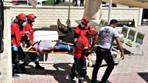 Son dakika haberleri | Elazığ Ruh Sağlığı Hastanesindeki deprem ve yangın tatbikatı nefes kesti