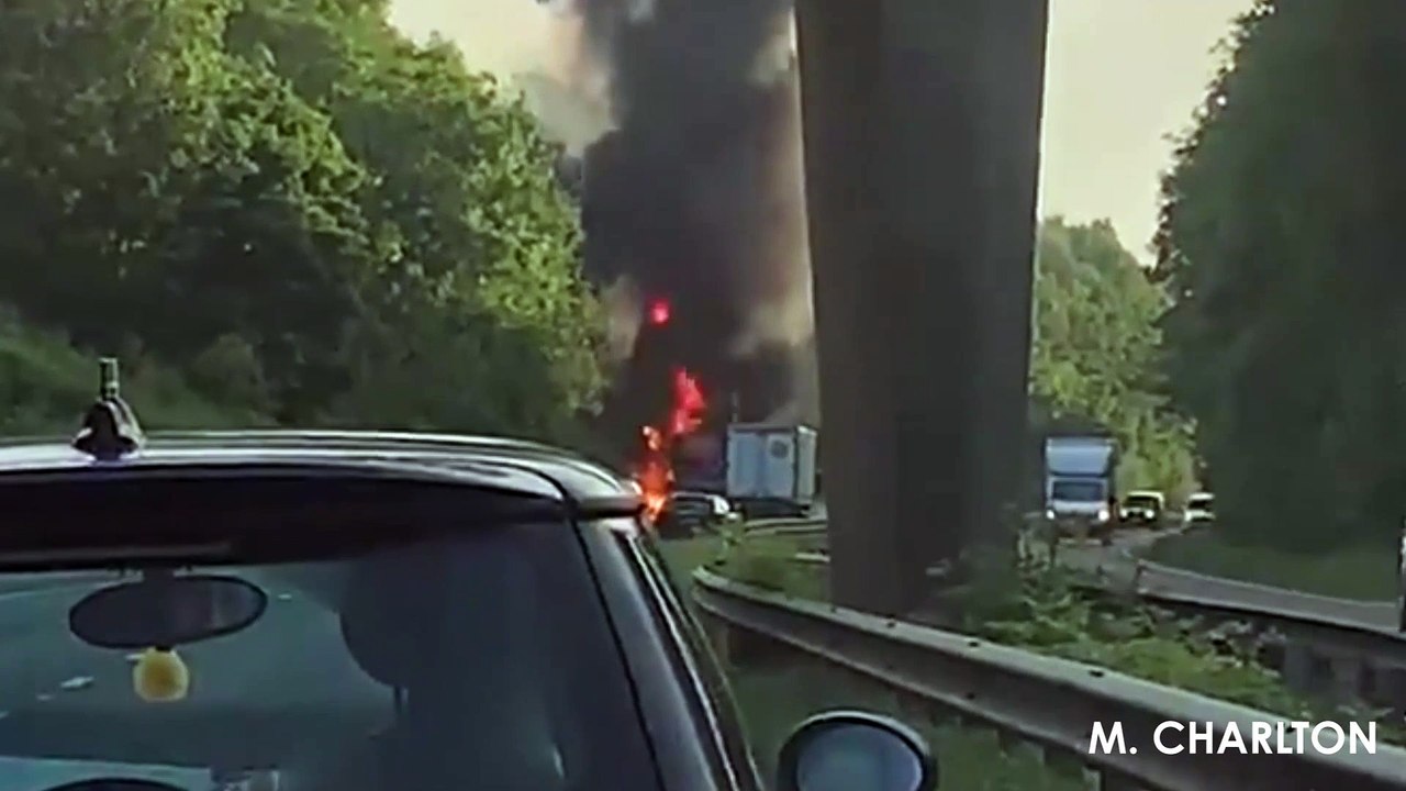 A64 fire at Tadcaster
