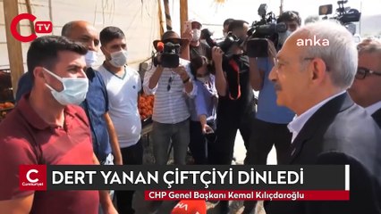 Kılıçdaroğlu, kendisine dert yanan çiftçiye böyle karşılık verdi