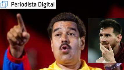 Nicolás Maduro: "Cuando vi a Messi llorando, lloré"