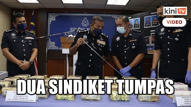 Dua sindiket dadah tumpas, nilai rampasan RM 1.7 juta