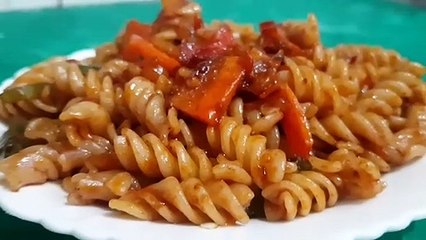 Desi Masala Pasta I Indian Style Masala Pasta Recipe  I Quick Masala Pasta Recipe I Pasta Recipe Iby Safina Kitchen