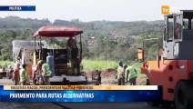 Pavimento para rutas alternativas