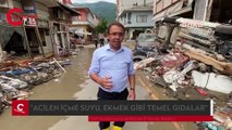 CHP'li vekil sel felaketinin yaşandığı Bozkurt'ta: Acilen içme suyu, ekmek gibi temel gıdalar