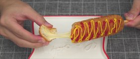 Mozzarella Cheese Corn Dog Recipe [Korean Street Food]