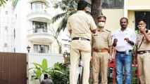 UP Police & Mumbai Police Spotted At Shilpa Shetty's Residence
