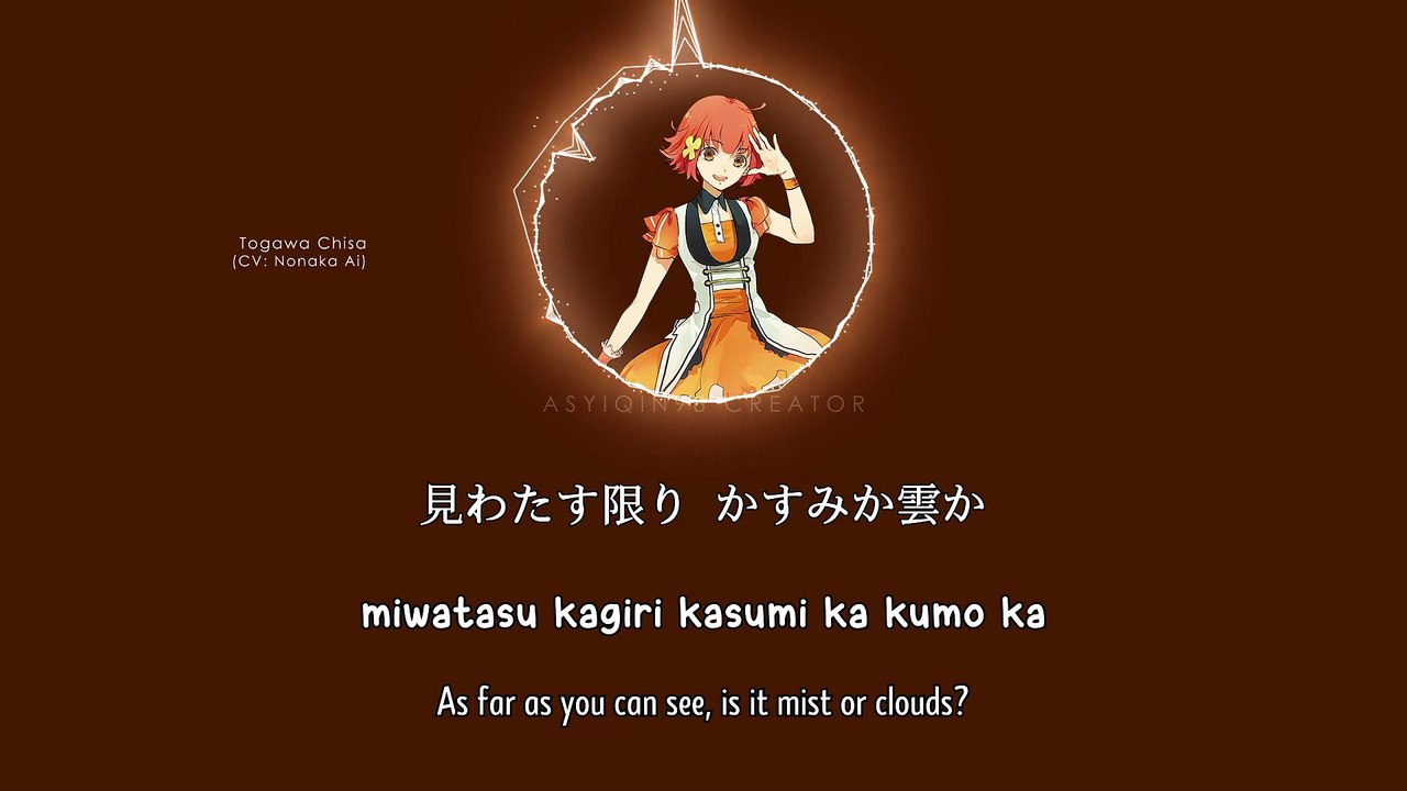 Sakusa-Sakura -Japanese modern Remix- (Gendai: Sakura Sakura) [Sakusa-Sakura -Japanese modern Remix- (正題:さくら さくら)] - Togawa Chisa (lyrics)