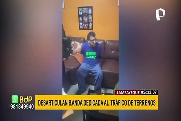 “La resurrección norteña”: detienen a presuntos miembros de banda criminal en Chiclayo