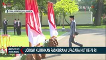 Presiden Jokowi Kukuhkan 68 Anggota Paskibraka 2021 di Istana Merdeka