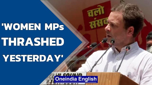 Opposition leaders march towards Delhi’s Vijay Chowk from Parliament | Rahul Gandhi | Oneindia News