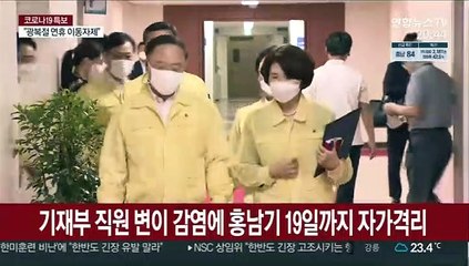 기재부 직원 변이 감염에 홍남기 19일까지 자가격리