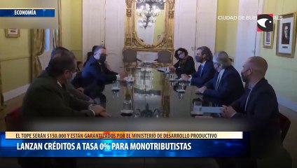Lanzan créditos a tasa 0% para monotributistas