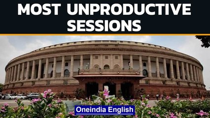 Descargar video: Monsoon Session 2021 was 3rd least productive for Lok Sabha | Oneindia News